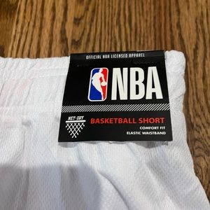 NBA basketball shorts. Size medium